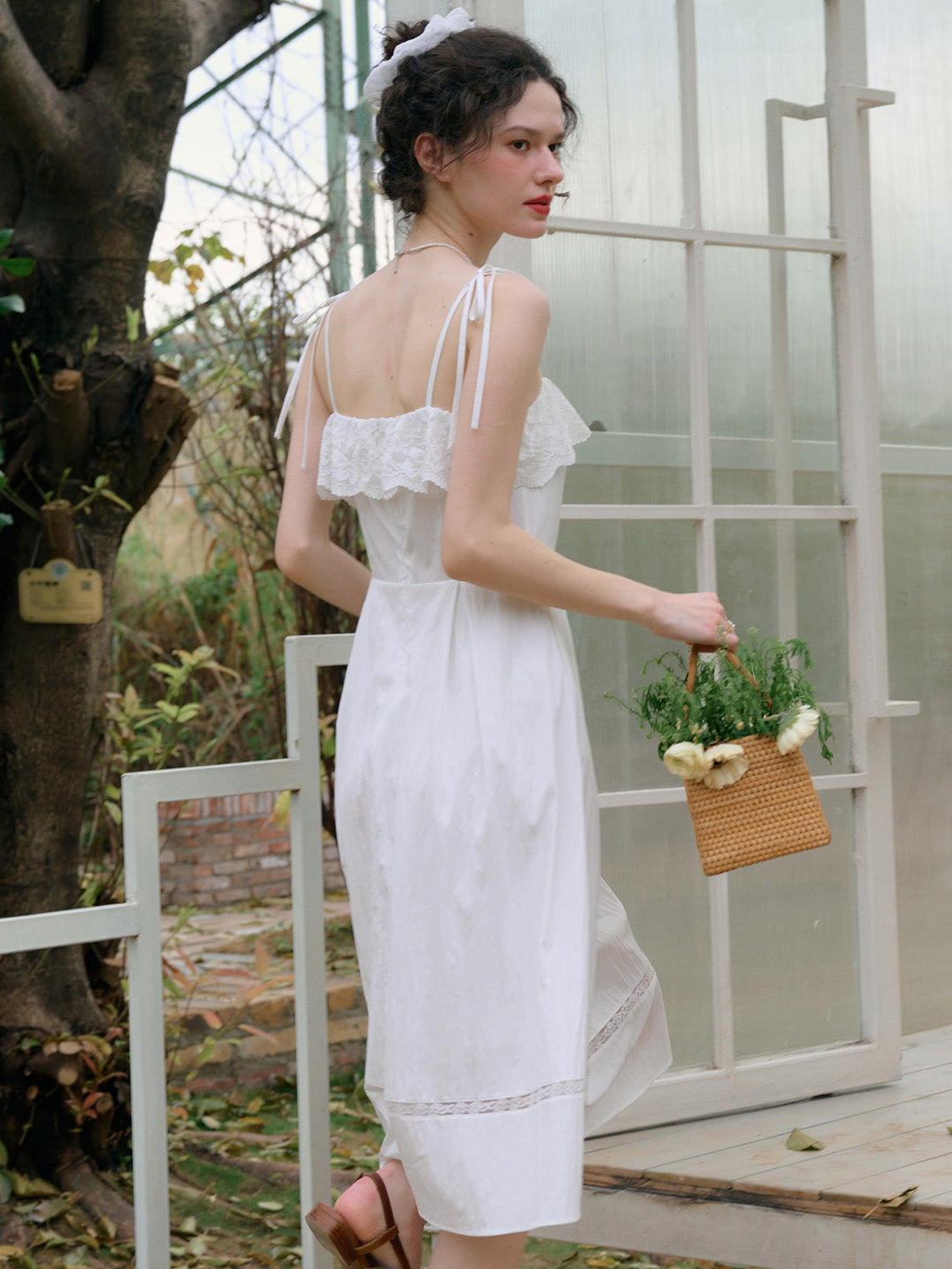 【Final Sale】Milena Round Neck Suspender Dress