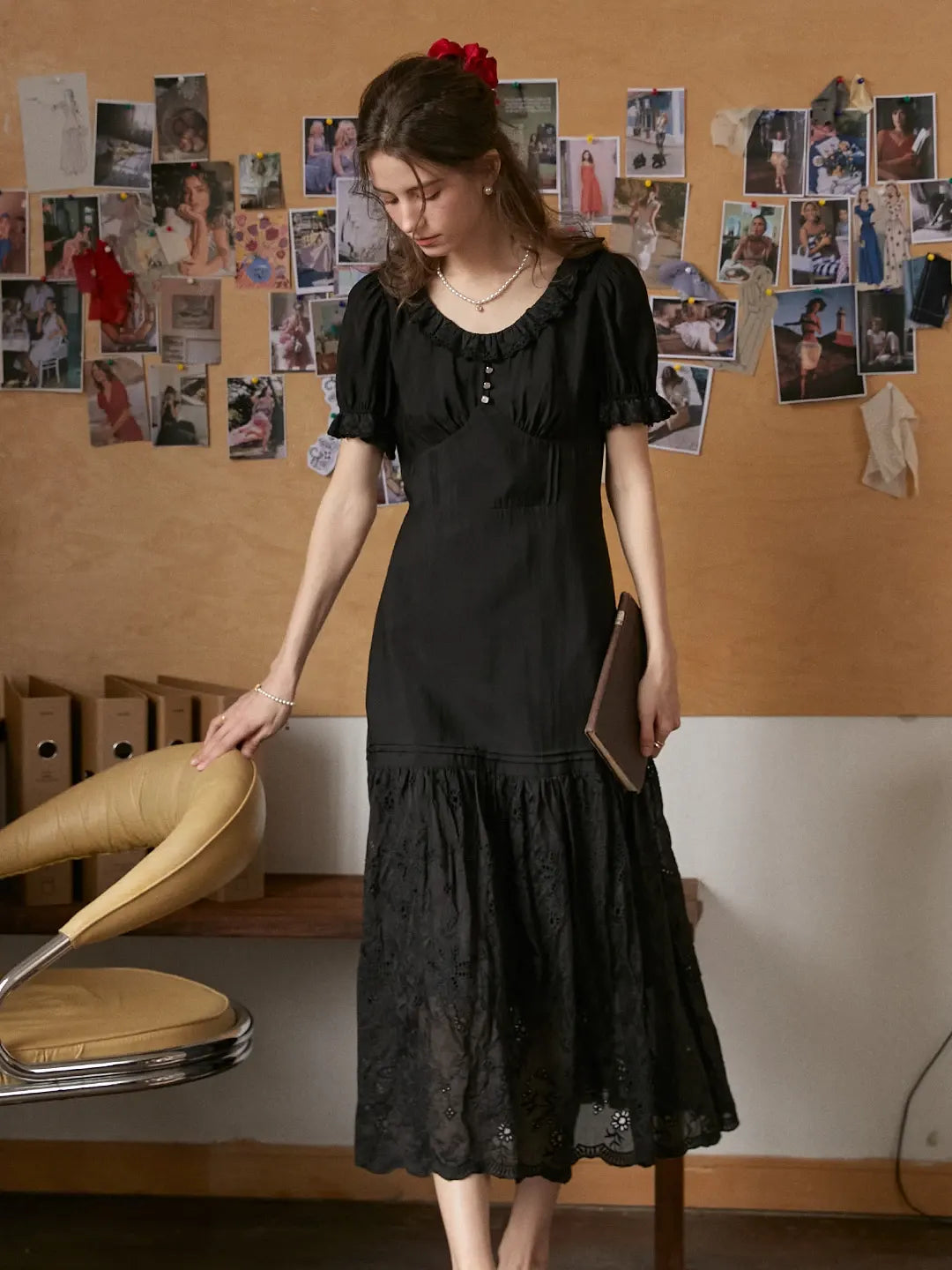 Kassidy Round Neck Lyocell Dress