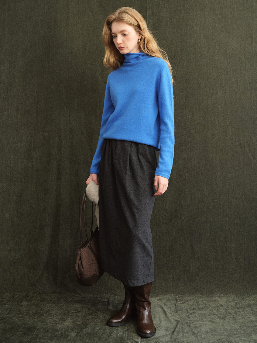 Ione Crew-Neck Wool-Cashmere Sweater