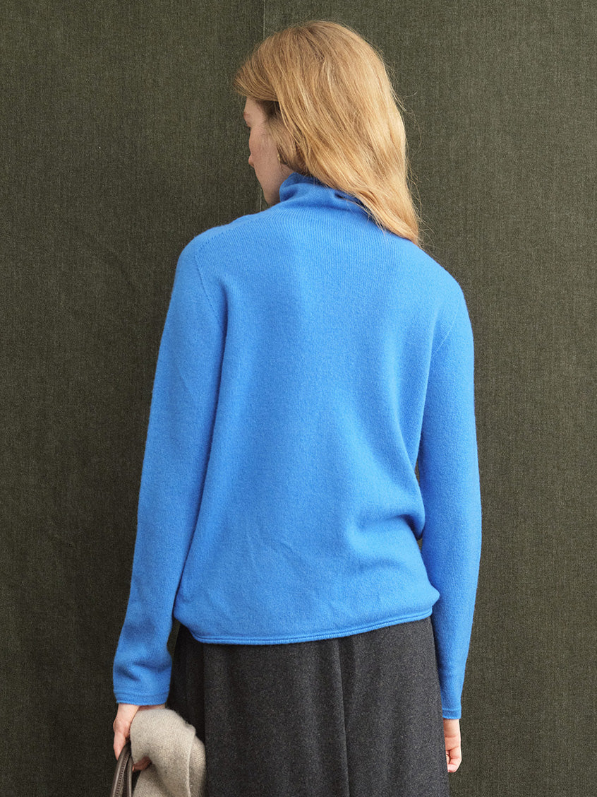 Ione Crew-Neck Wool-Cashmere Sweater