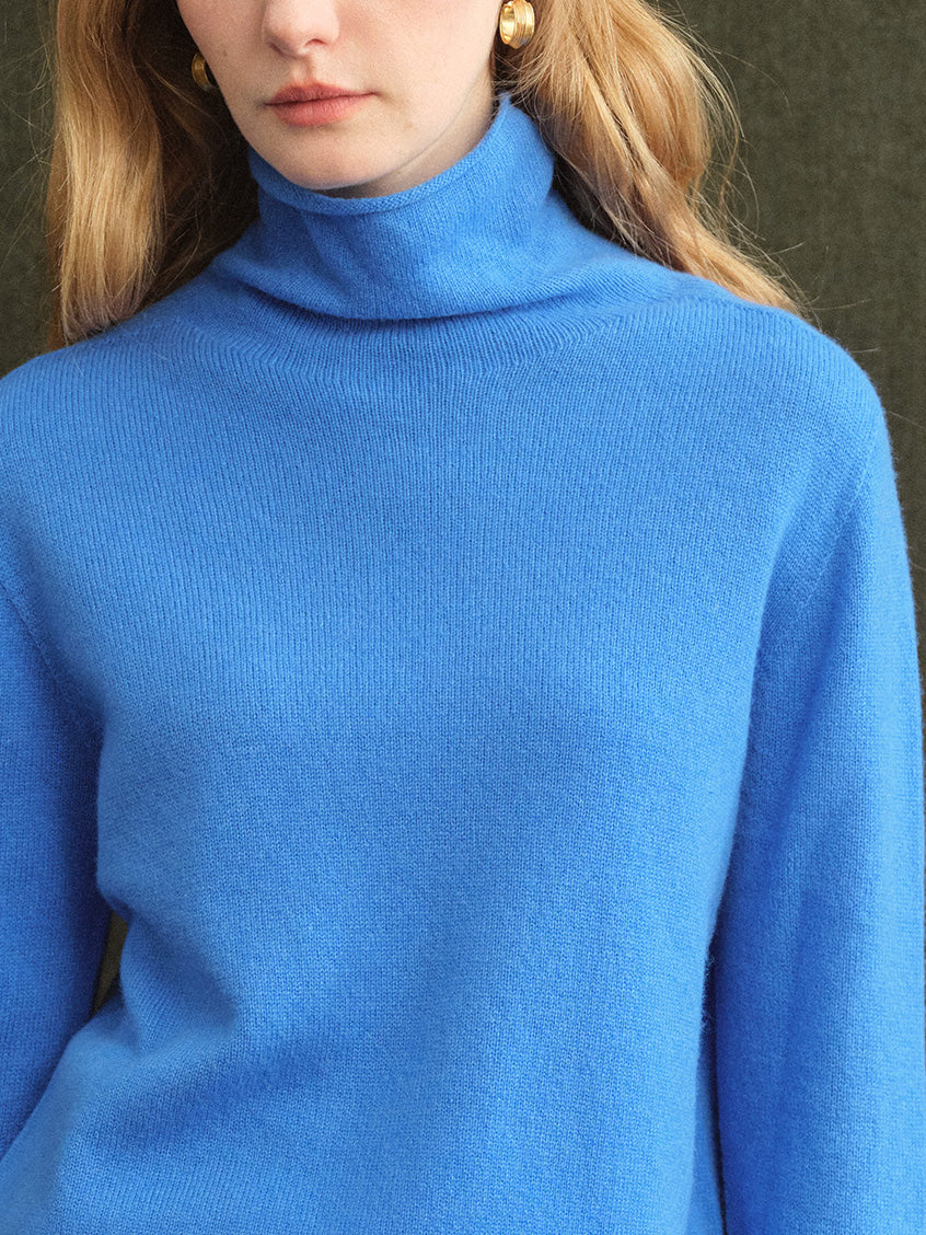 Ione Crew-Neck Wool-Cashmere Sweater