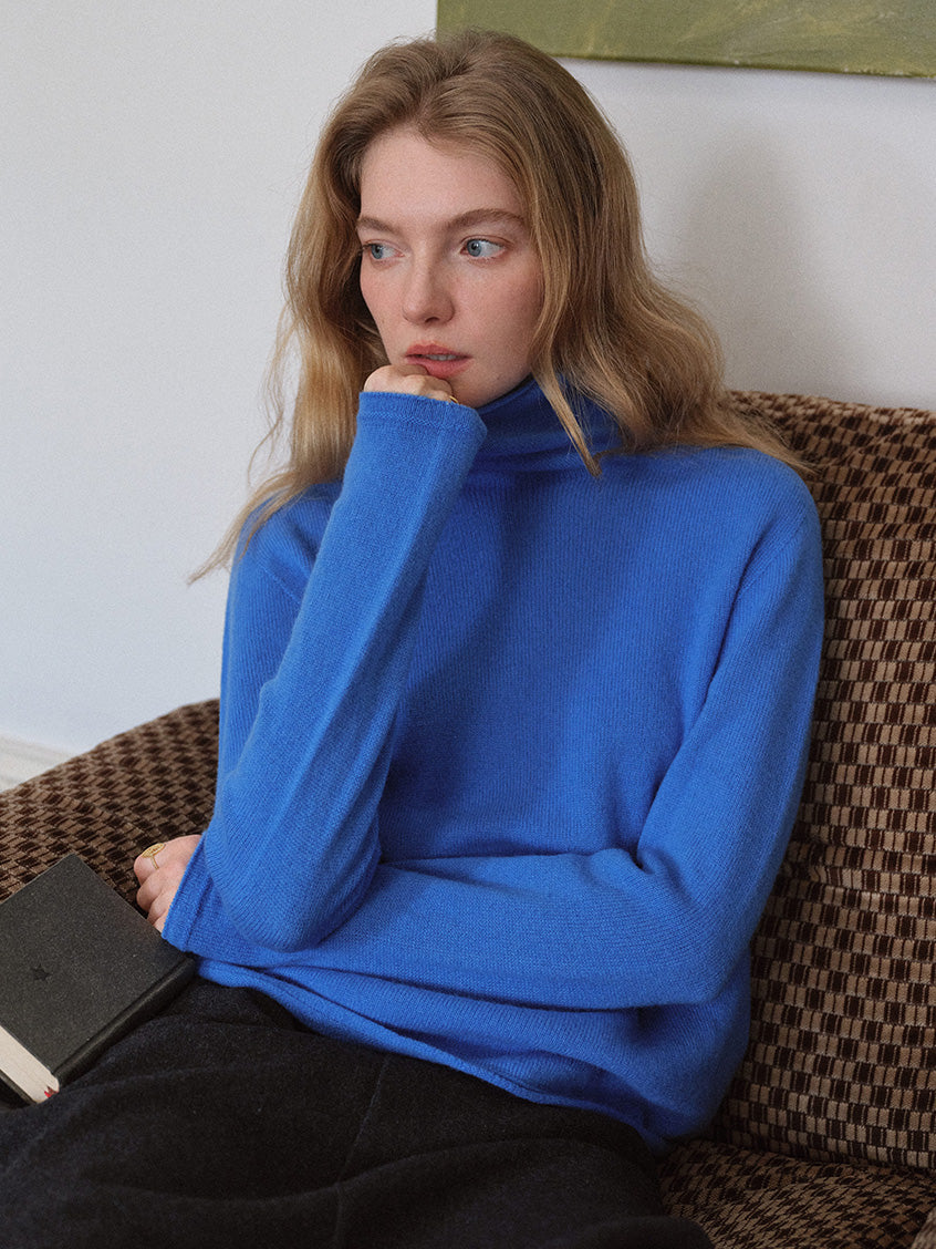 Ione Crew-Neck Wool-Cashmere Sweater