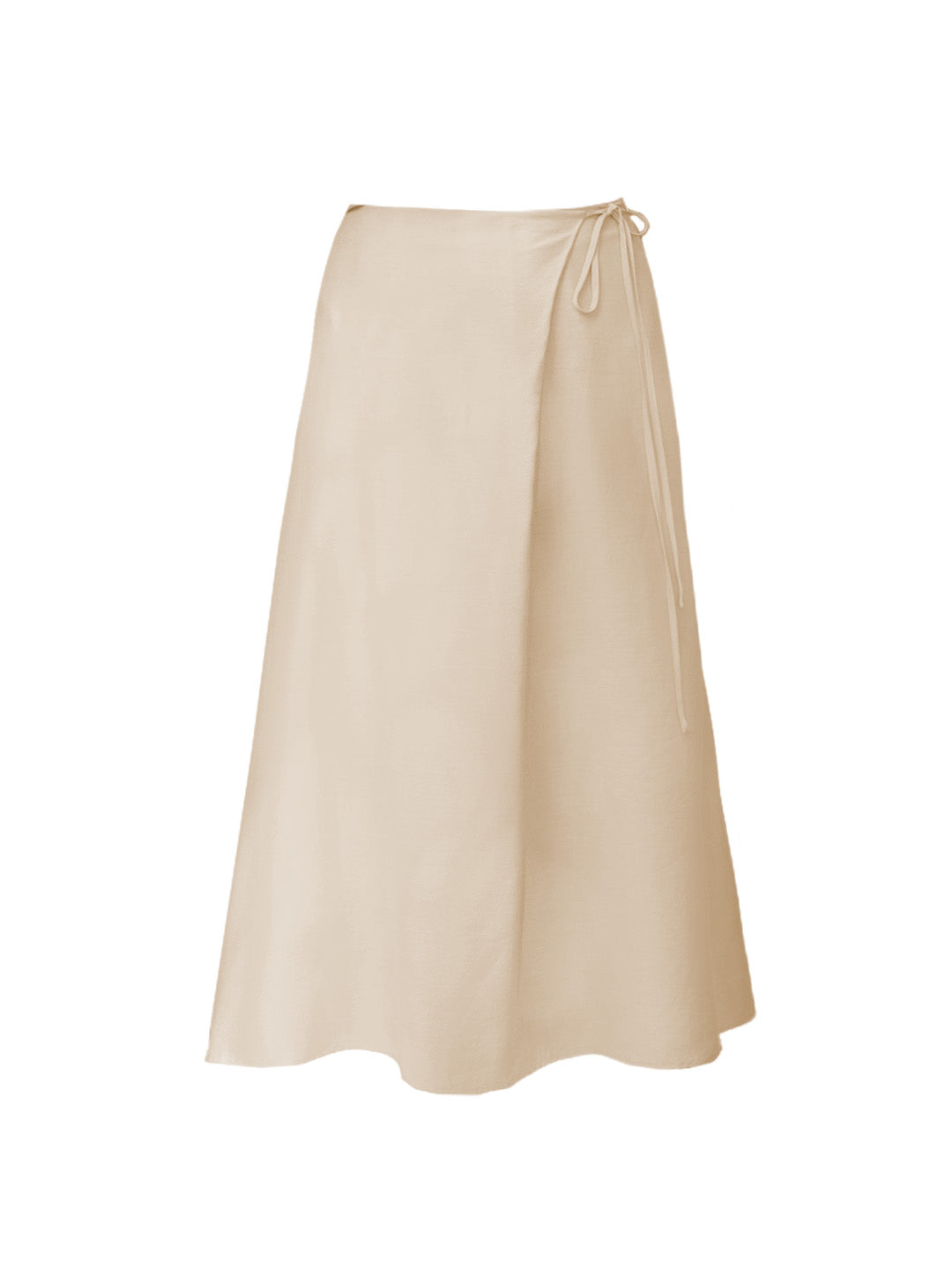 【Final Sale】Zariah Skin-Friendly Wool Skirt- Yellow