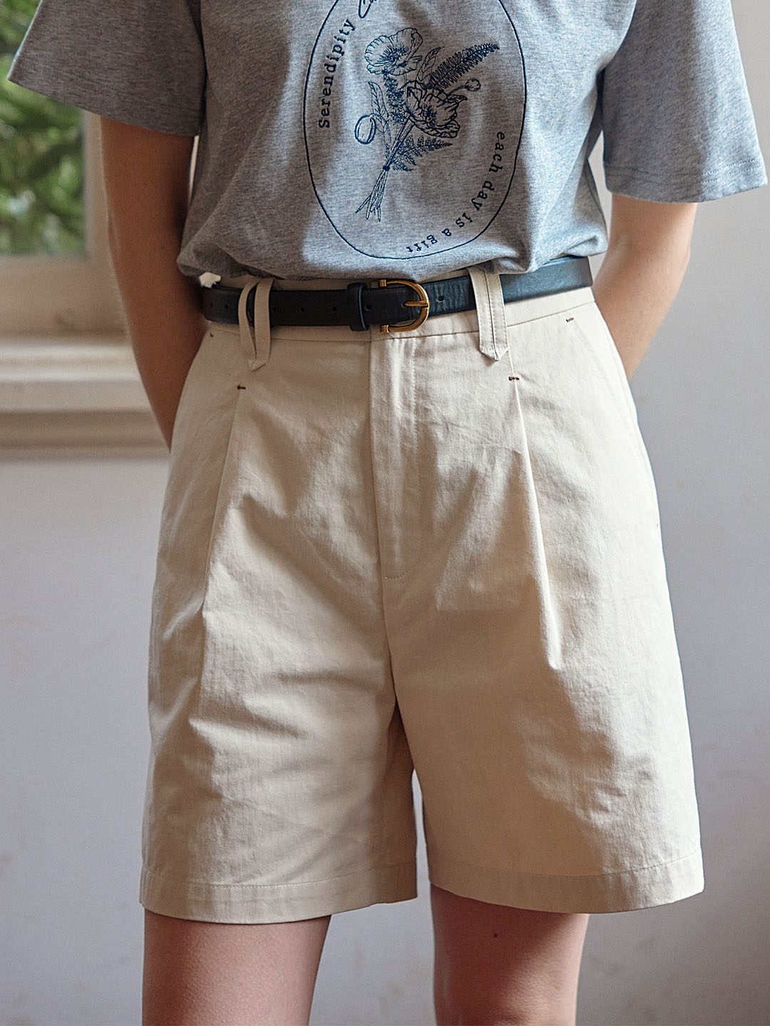 【Pre-order】Kenna Commuter Chiffon Wide Leg Shorts