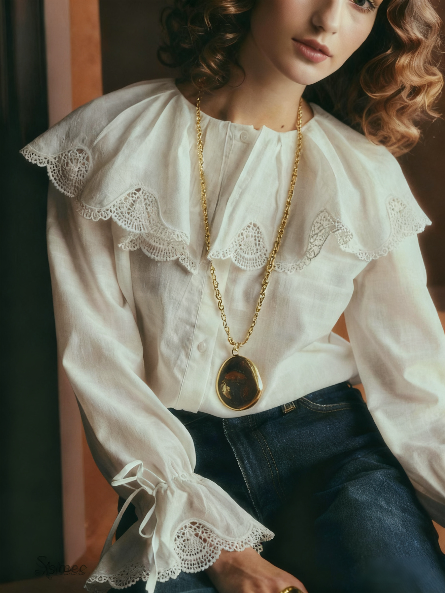 Estelle Round Neck Blouse