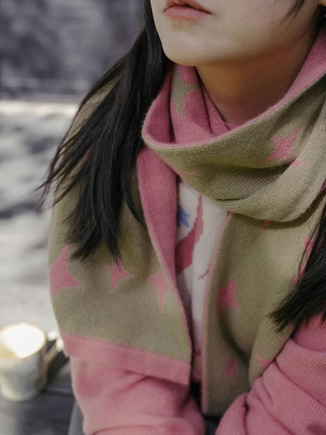 Chowxiaodou 100% Wool Scarf