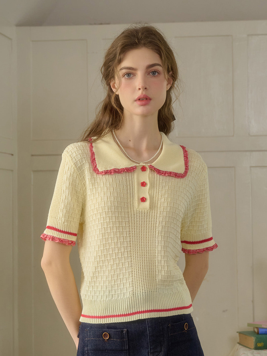 【Final Sale】Serenity Round Neck Knit Top
