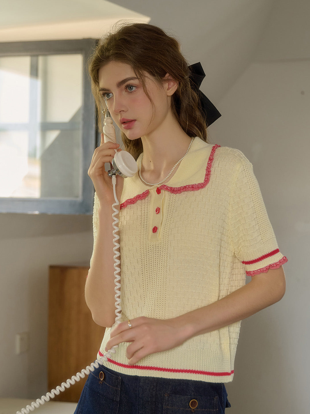 【Final Sale】Serenity Round Neck Knit Top