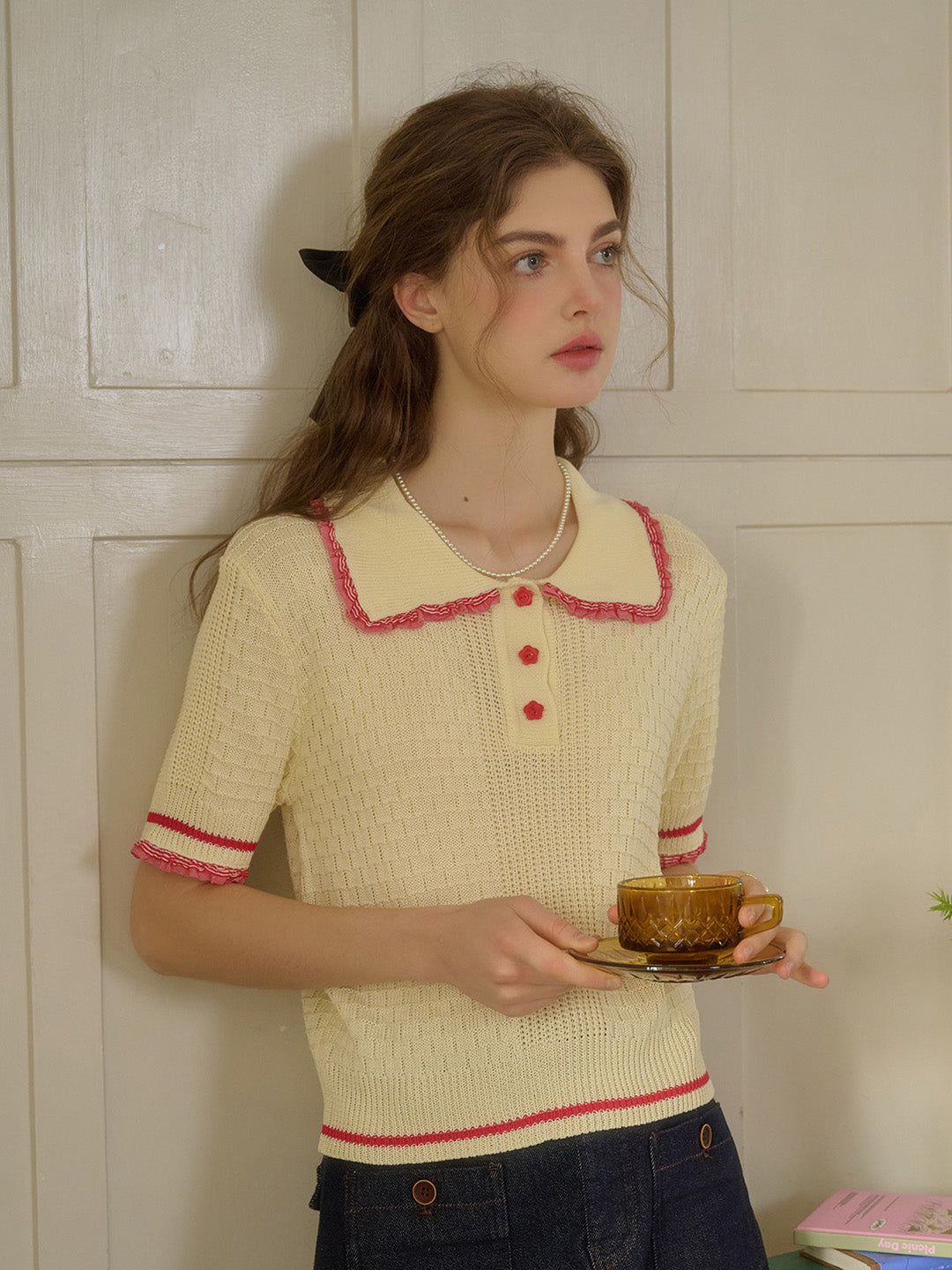 【Final Sale】Serenity Round Neck Knit Top