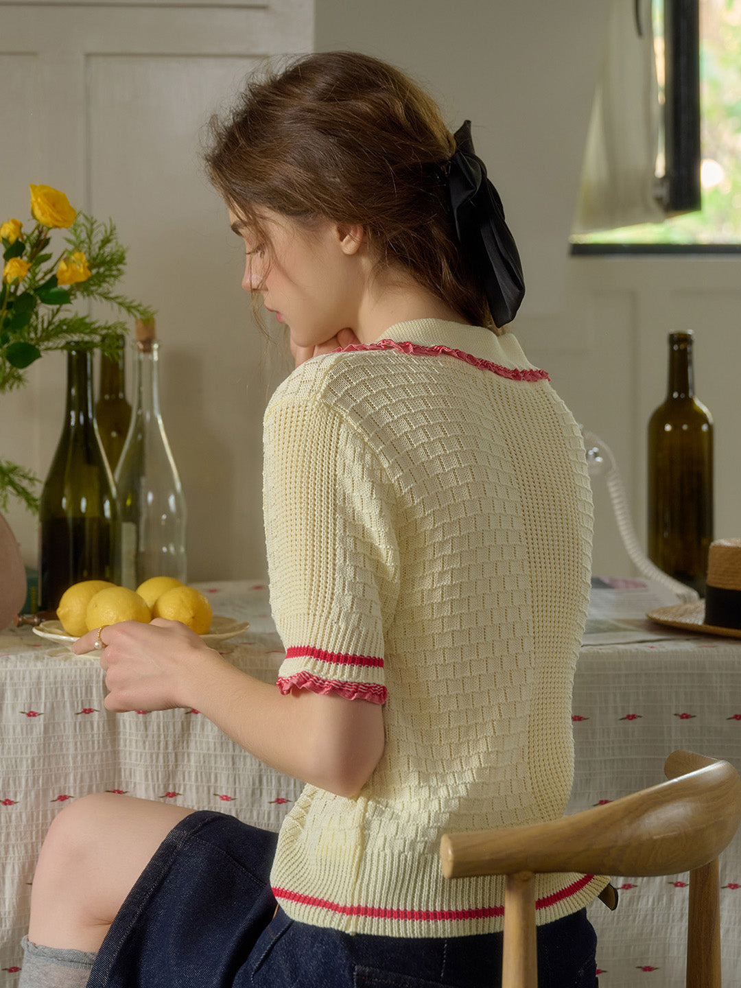 【Final Sale】Serenity Round Neck Knit Top