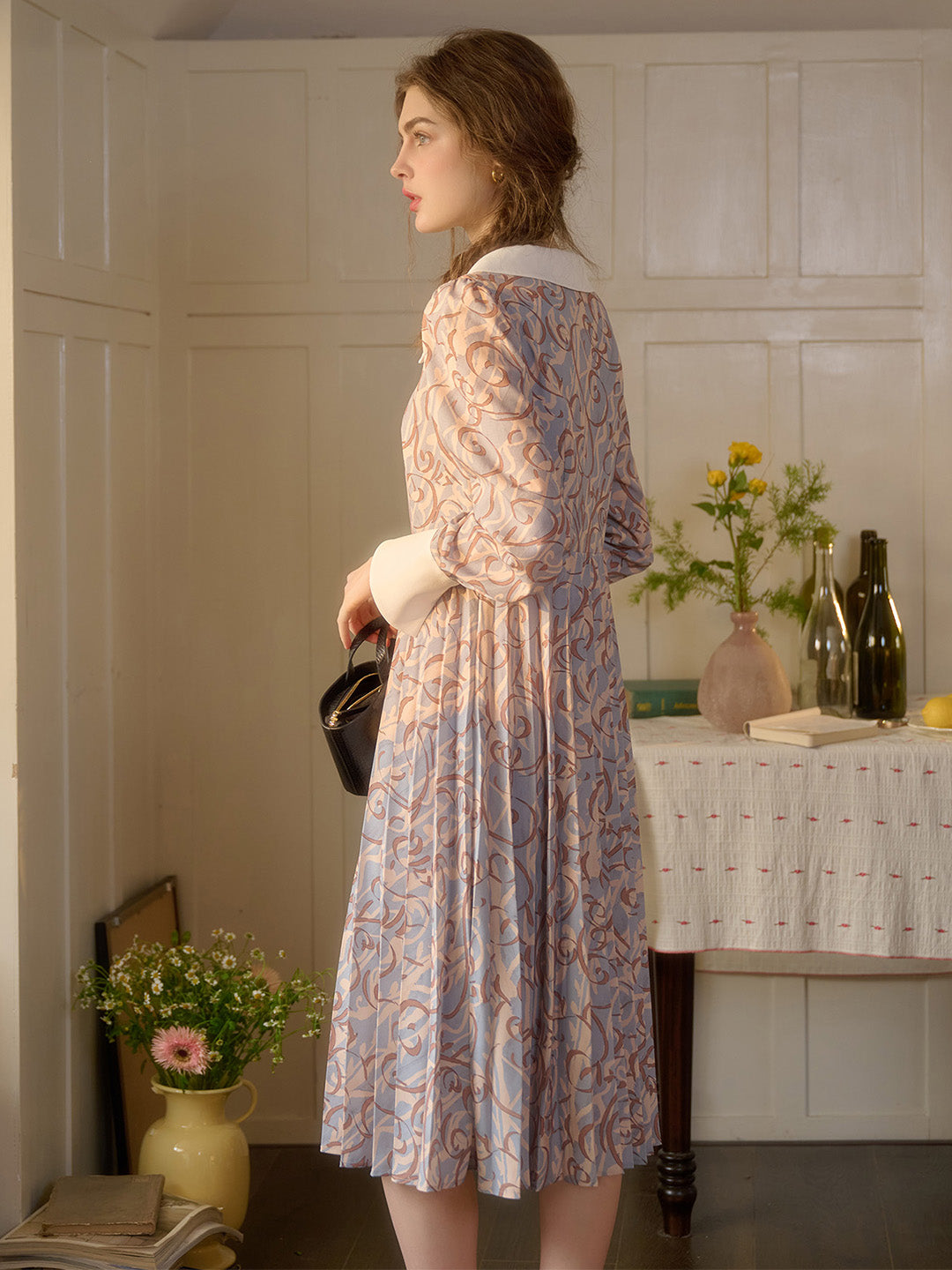 【Final Sale】Paula V-Neck Floral Dress