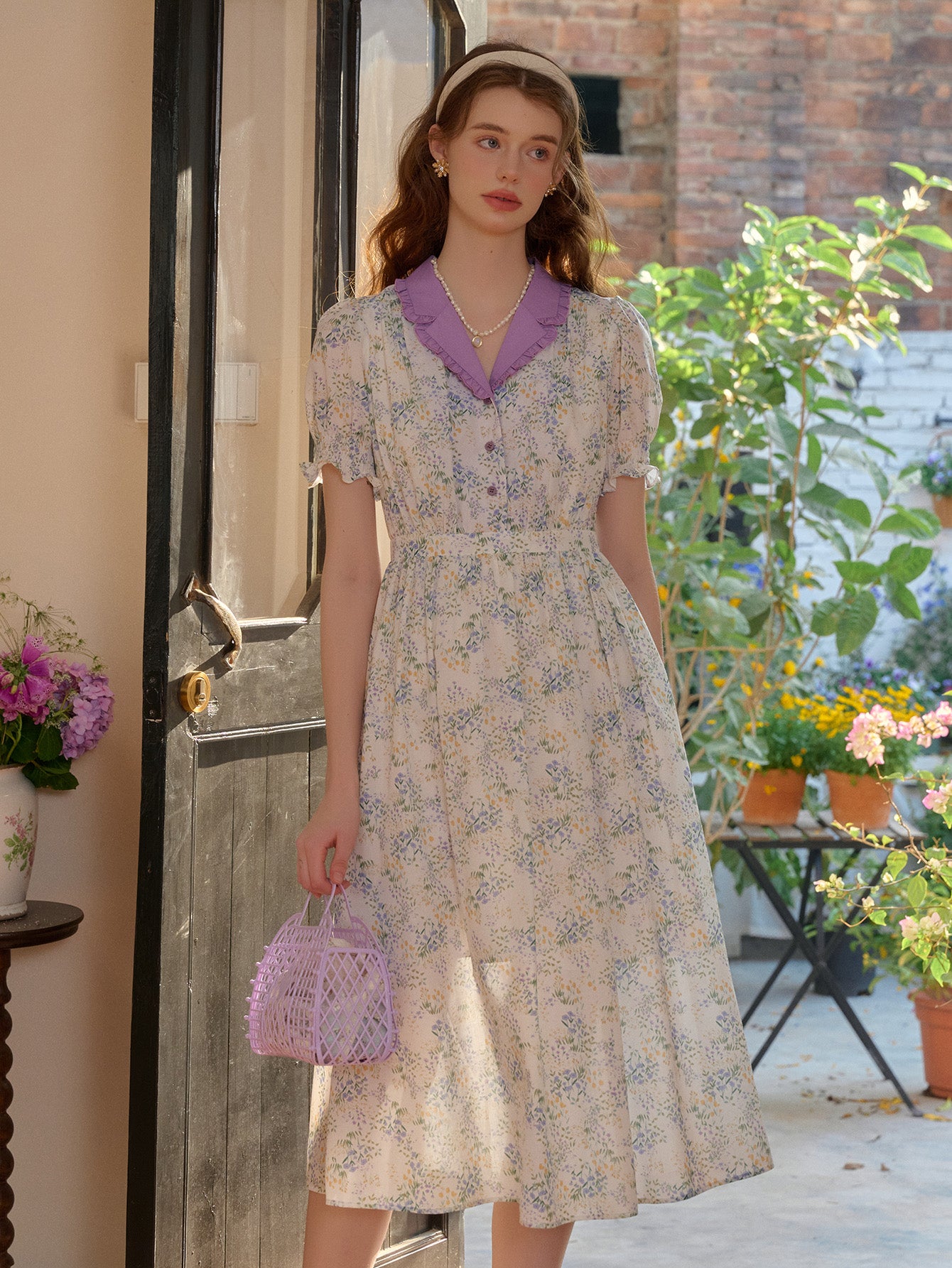 【Final Sale】Christina V-Neck Floral Dress