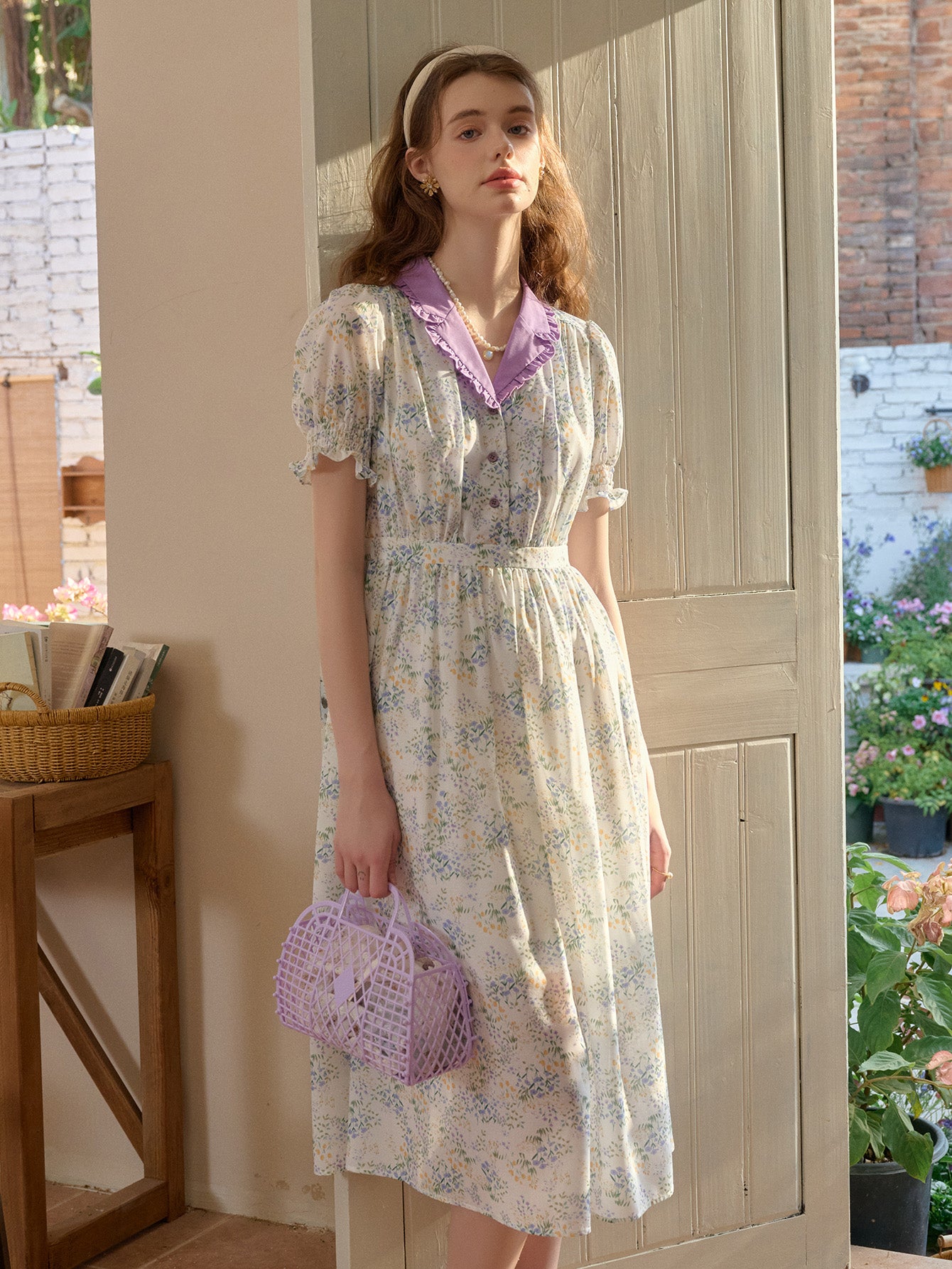 【Final Sale】Christina V-Neck Floral Dress