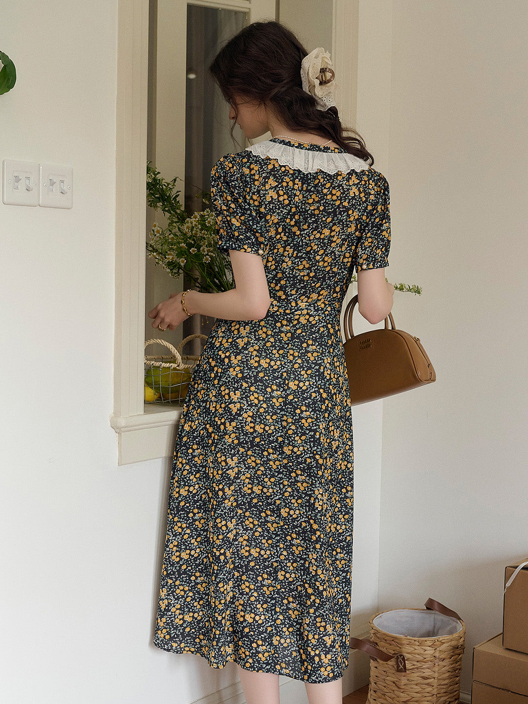 【Final Sale】Shiloh Round Neck Floral Dress