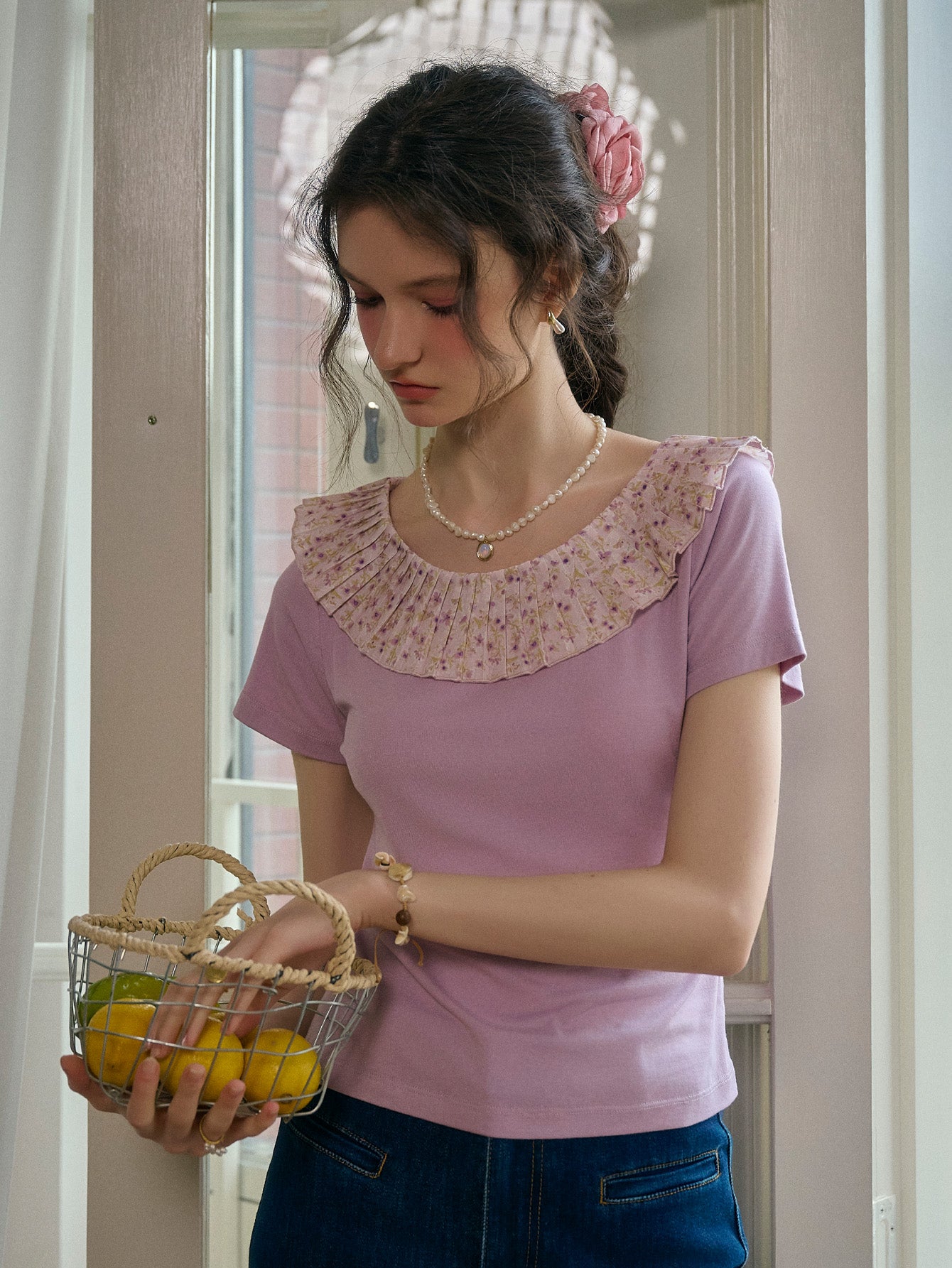 【Final Sale】Maddison Round Neck Knit Top