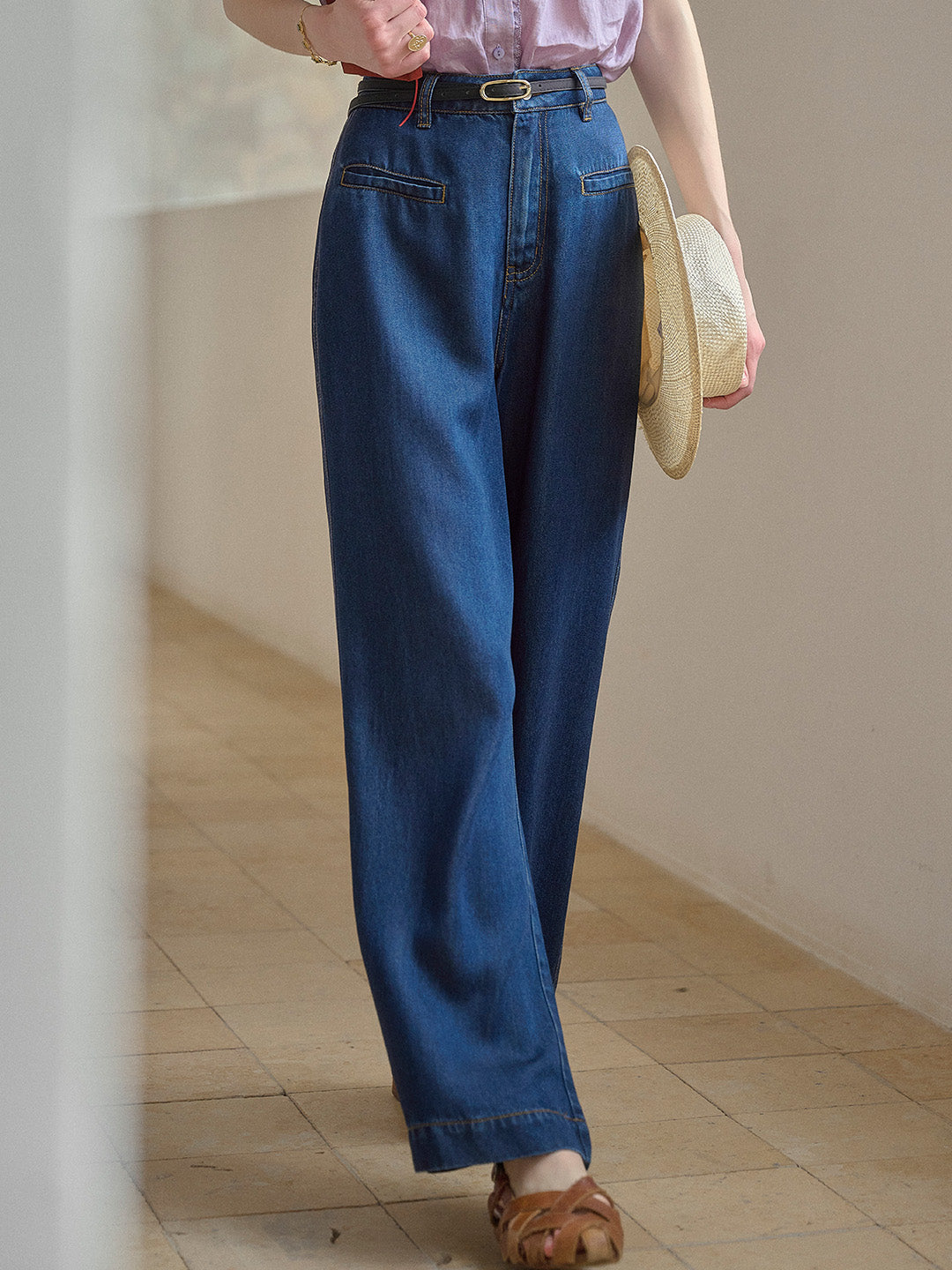 Nora Straight 100% Lyocell Jeans