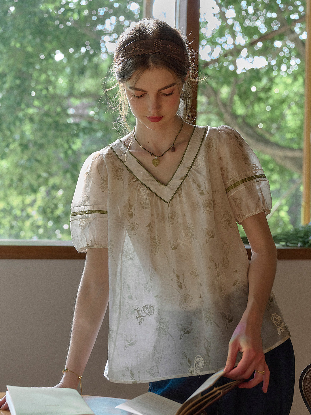 Kendall Embroidery Floral Skirt