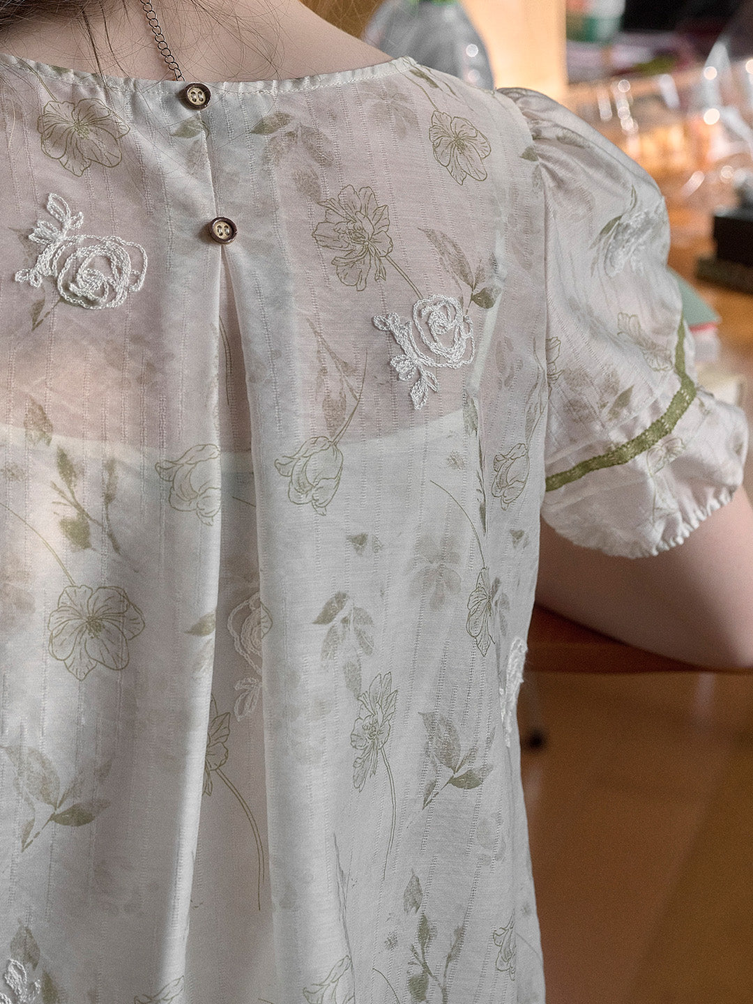 Kendall Embroidery Floral Skirt