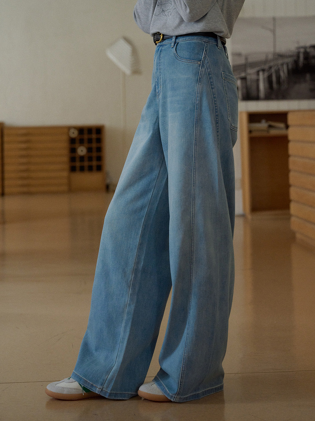 Helen Versatile Lyocell Cotton Flare Jeans