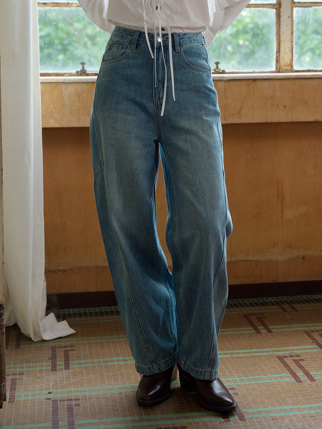 Everlee Cotton Scimitar Jeans