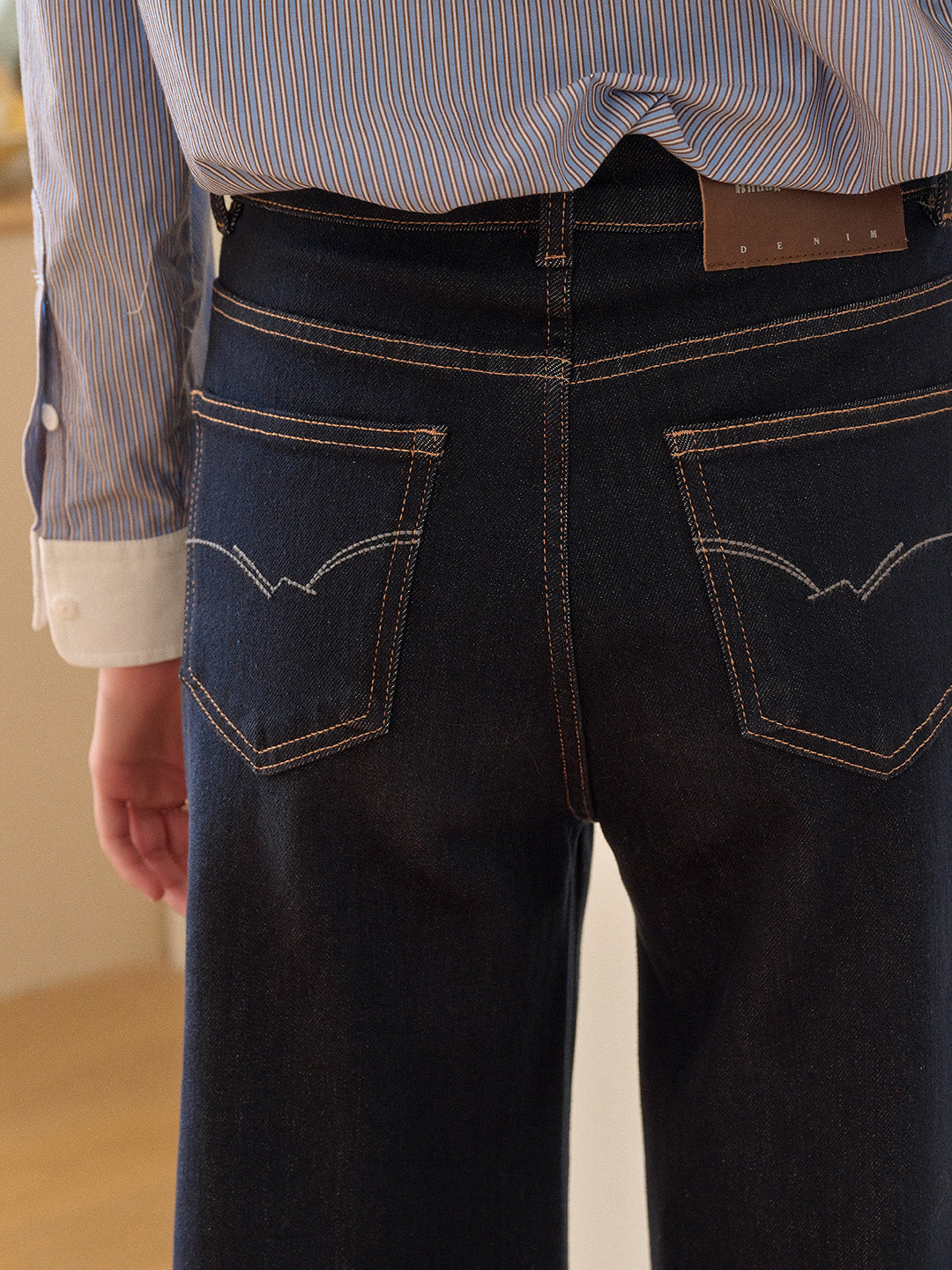 Alexis Straight Lyocell Cotton Jeans