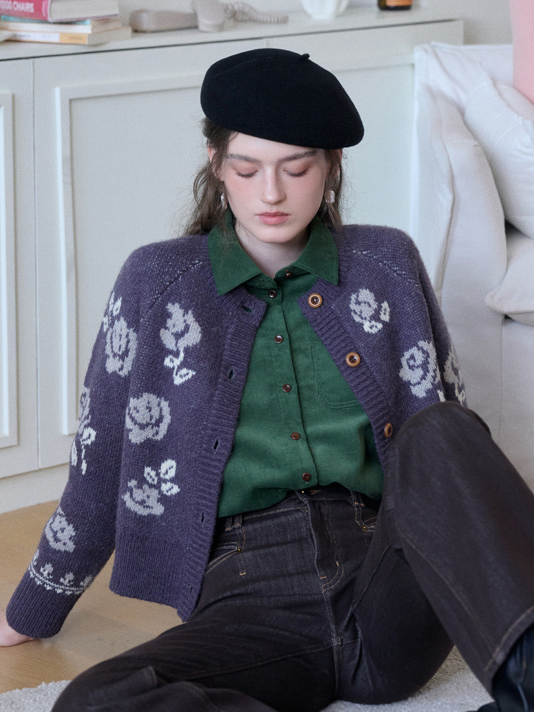 Alondra Lapel 100% Cotton Shirt