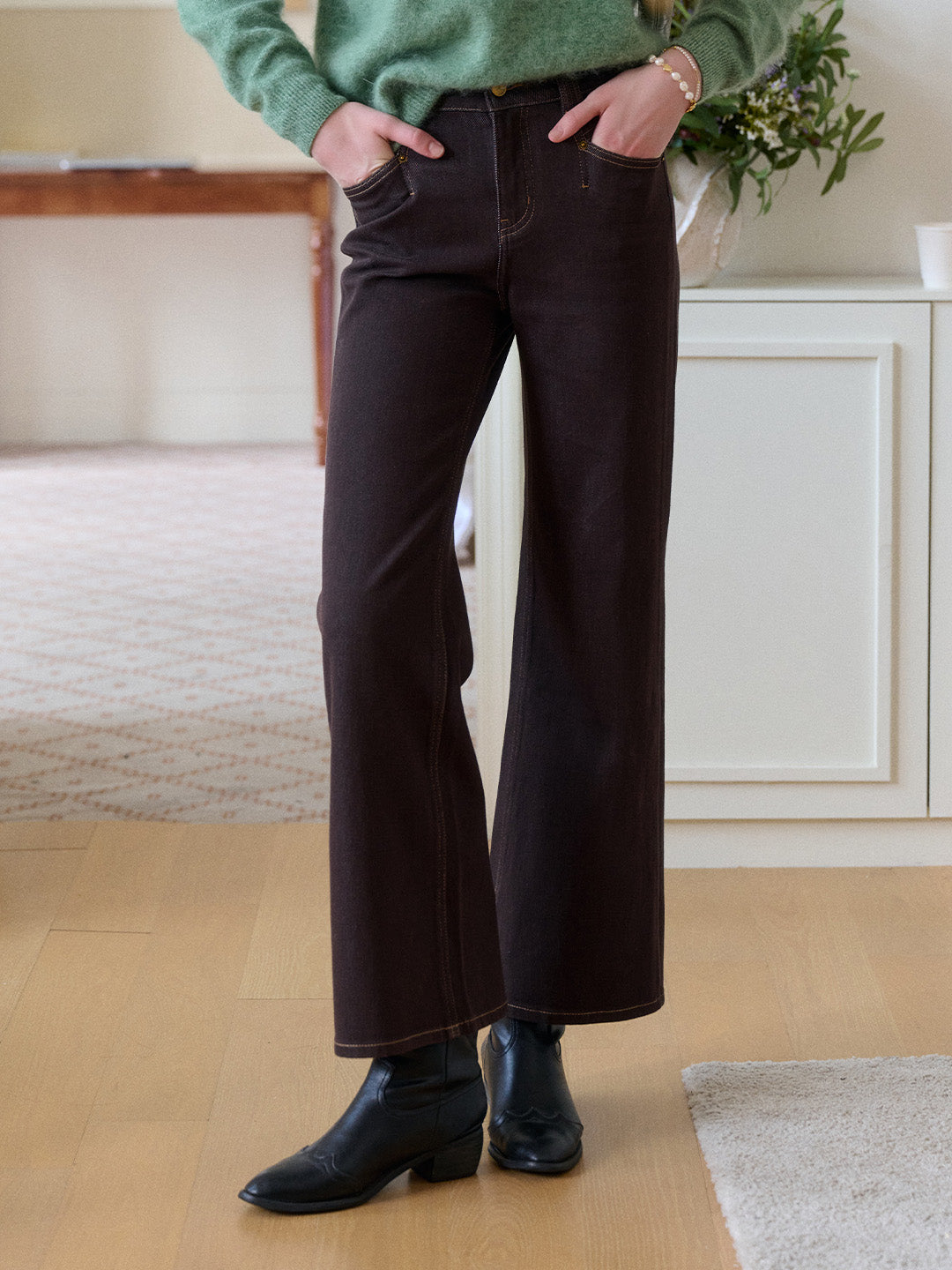 Heaven Cotton Flare Jeans