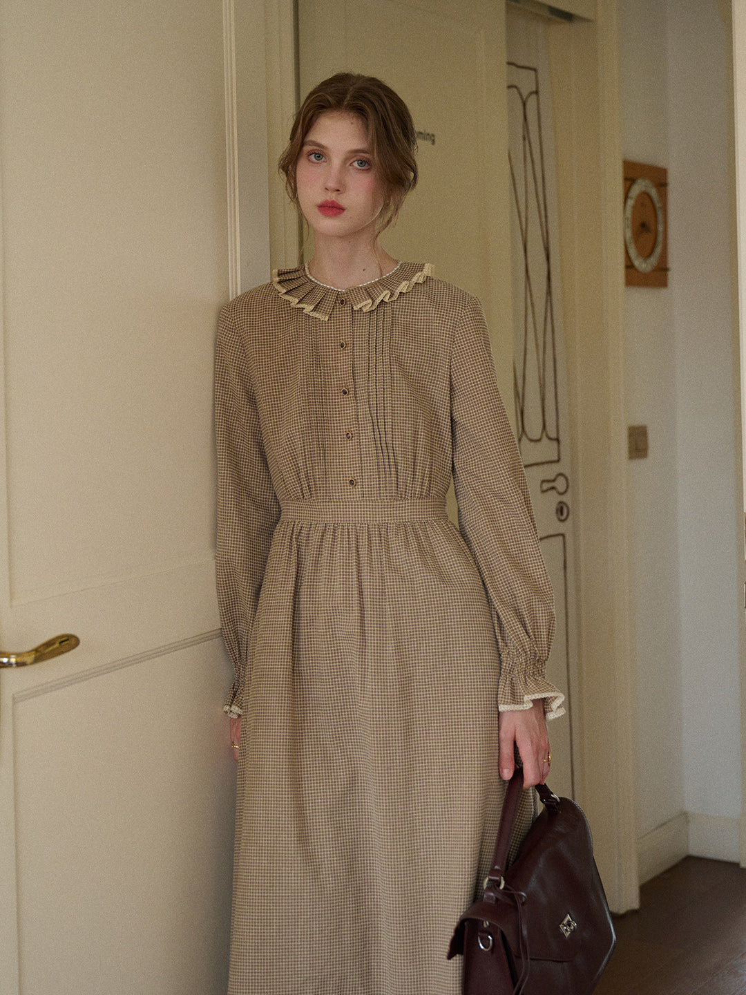 Romina Round Neck Cotton Dress