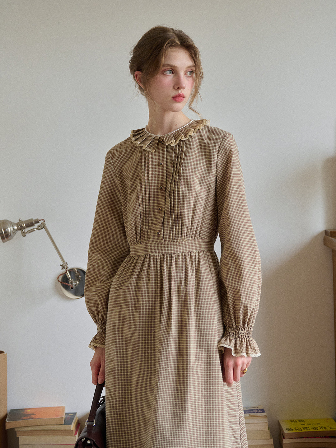 Romina Round Neck Cotton Dress