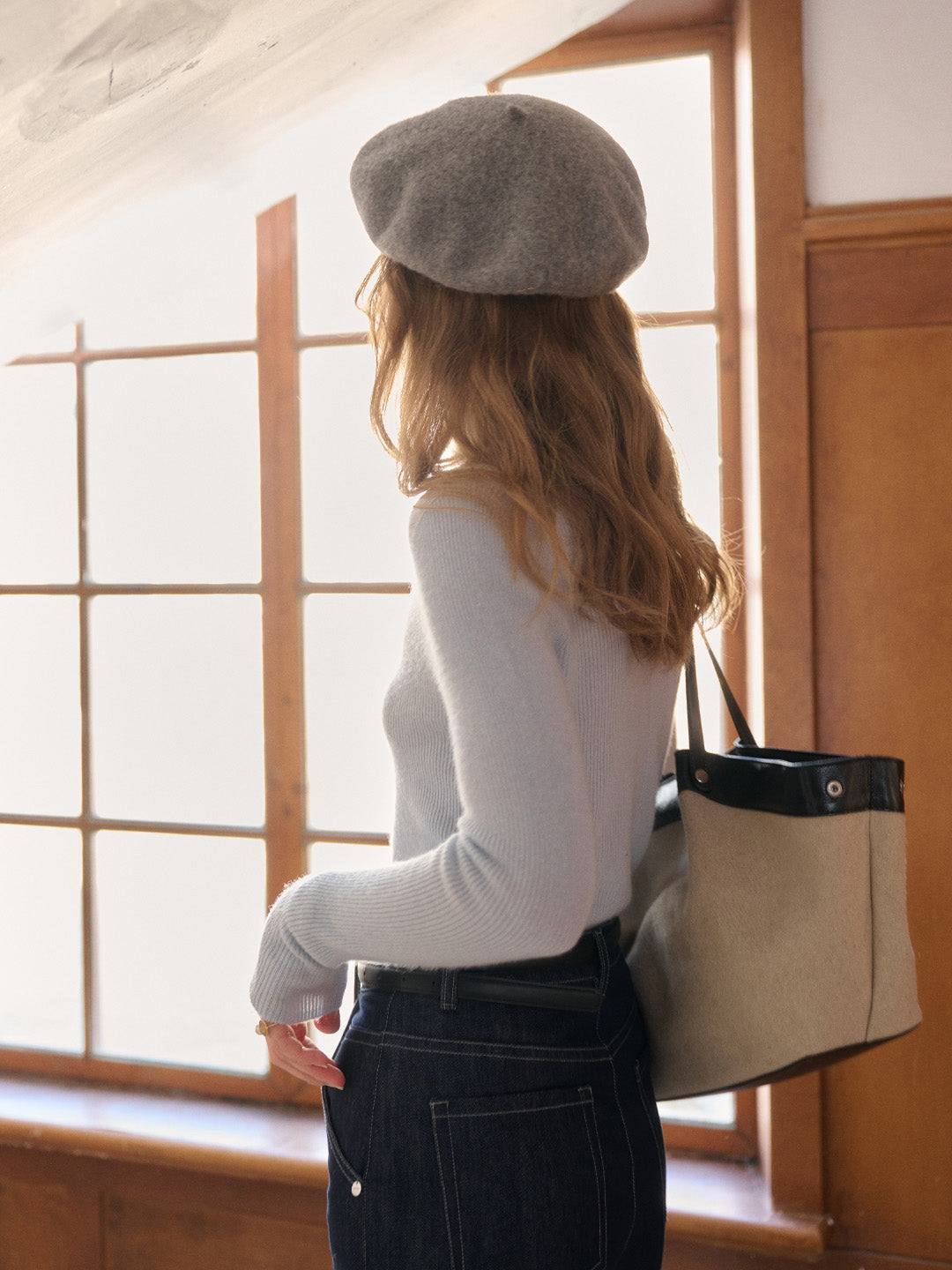 Erin Turtleneck 100% Wool Sweater