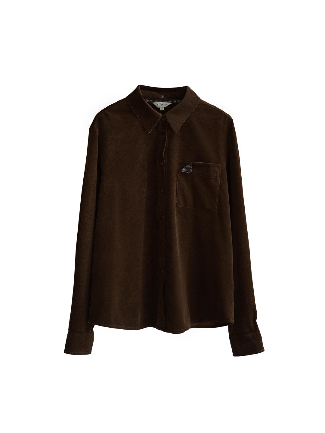 Davina Removable Notch Lapel 100% Cotton Shirt