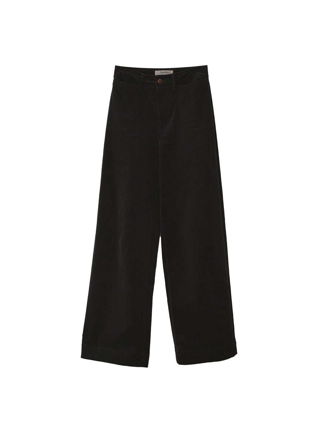 Isabela Straight Cotton Trousers