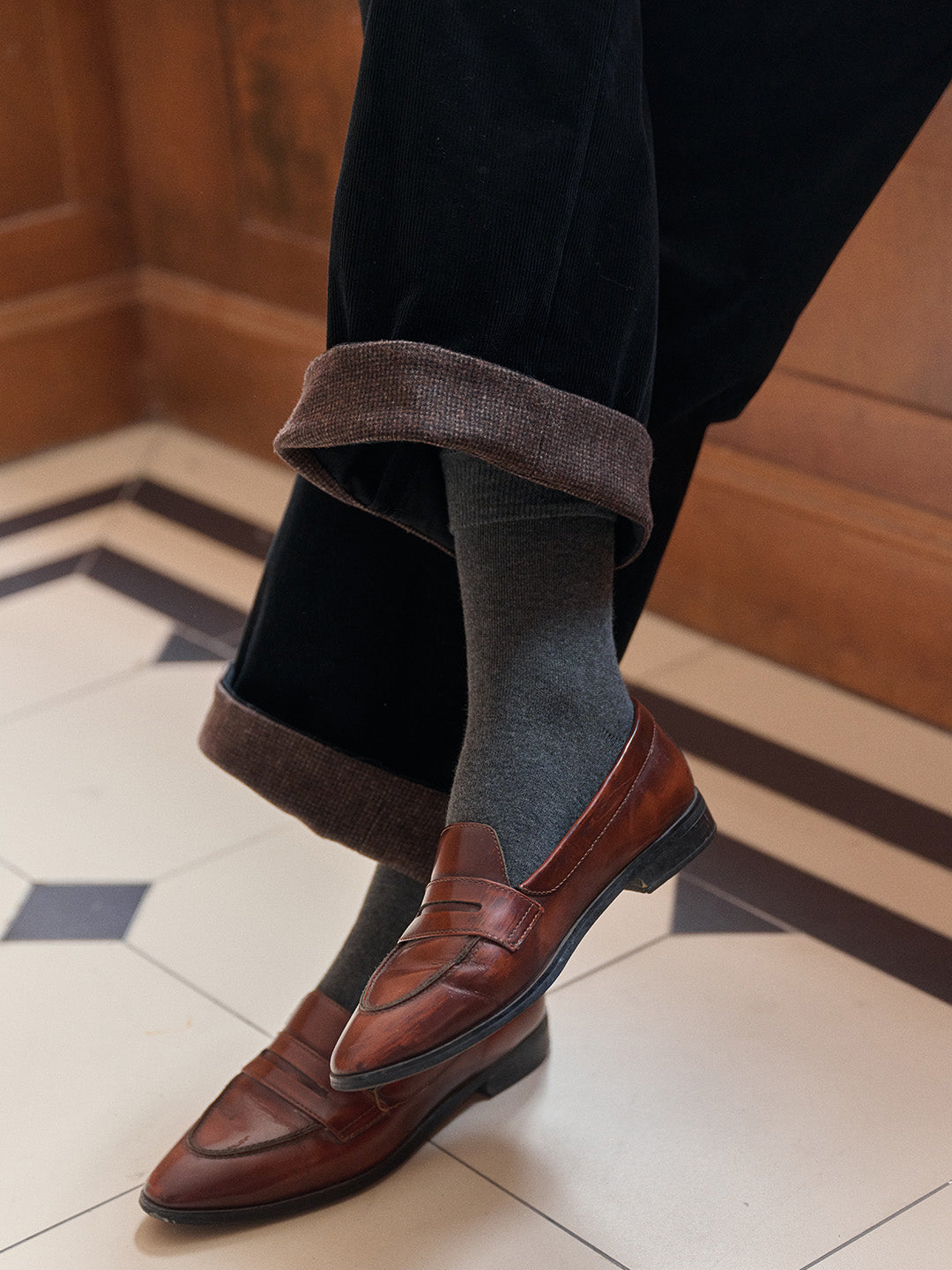 Isabela Straight Cotton Trousers