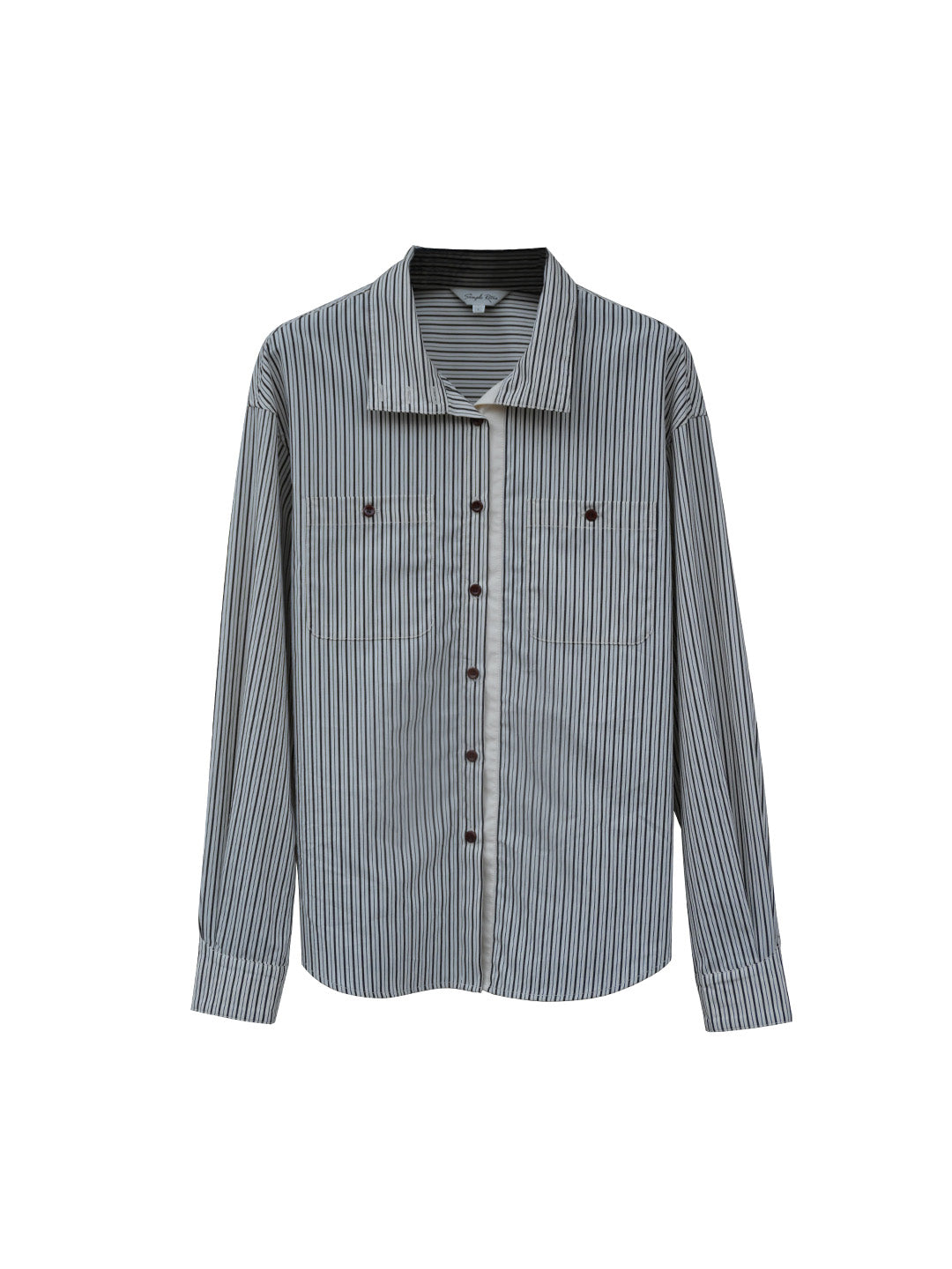 Della Stand Collar 100% Cotton Shirt