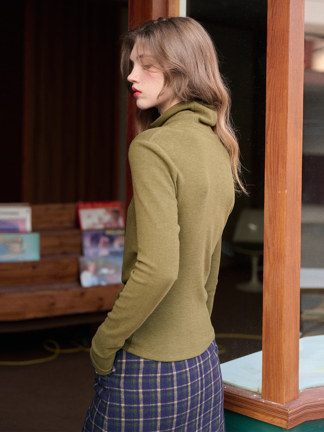 Estrella Turtleneck Knit Top