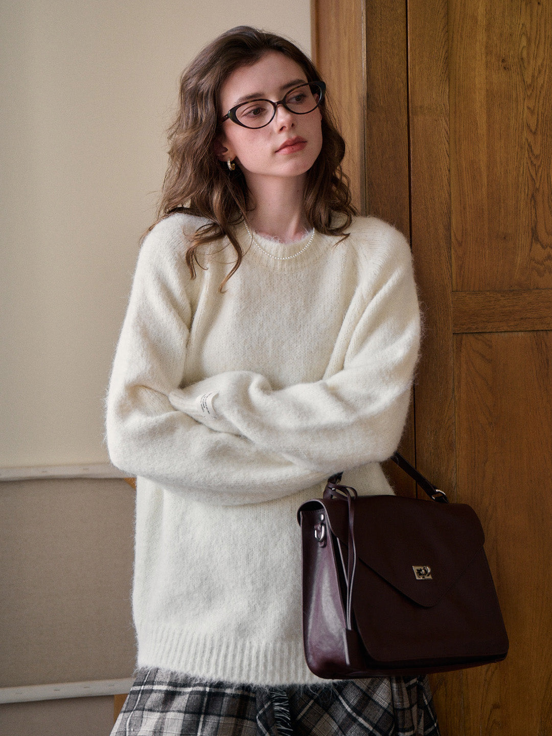 Paulina Round Neck Wool Sweater