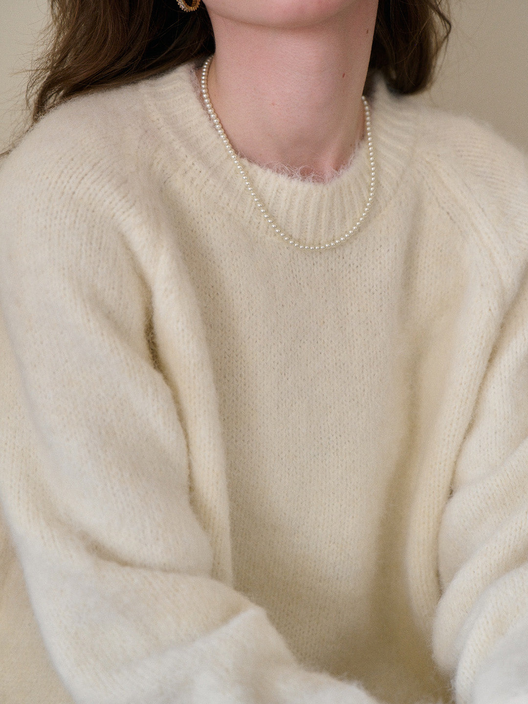 Paulina Round Neck Wool Sweater