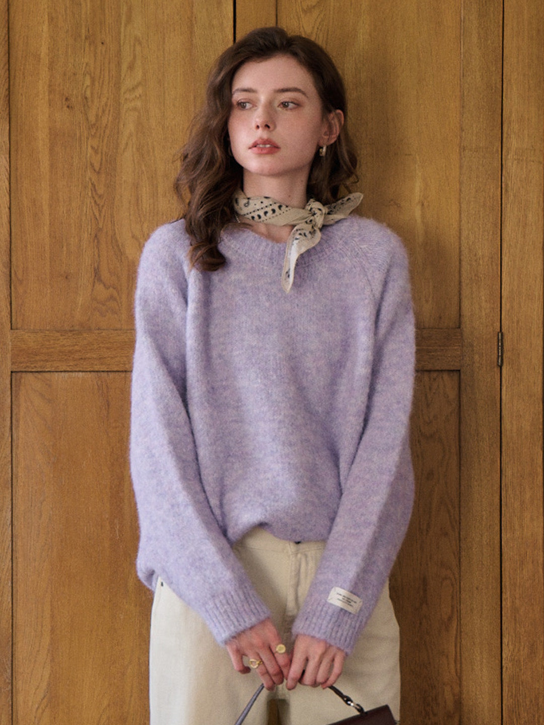 Paulina Round Neck Wool Sweater