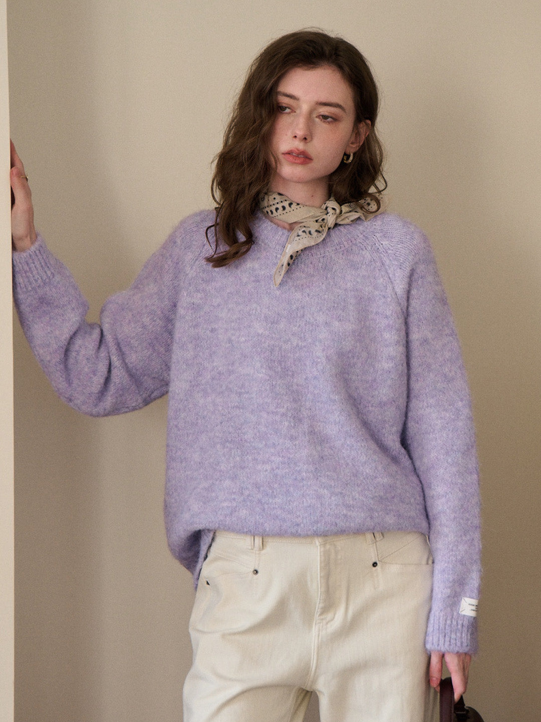 Paulina Round Neck Wool Sweater