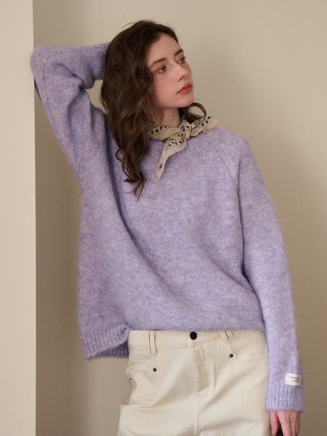 Paulina Round Neck Wool Sweater