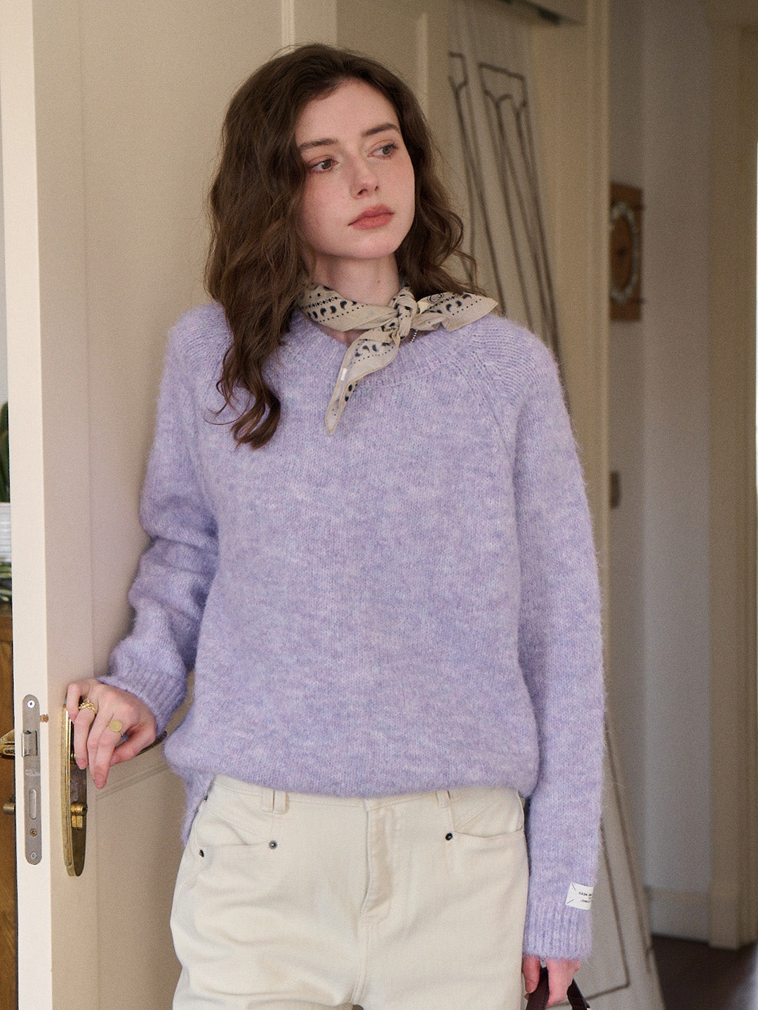 Paulina Round Neck Wool Sweater