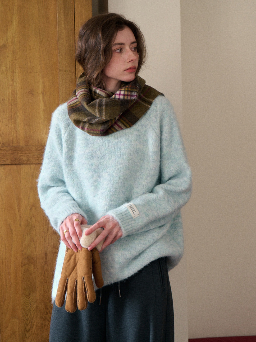 Paulina Round Neck Wool Sweater