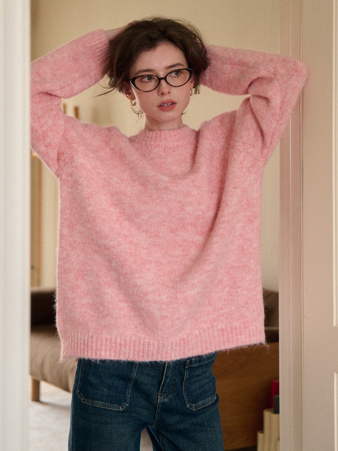 Paulina Round Neck Wool Sweater