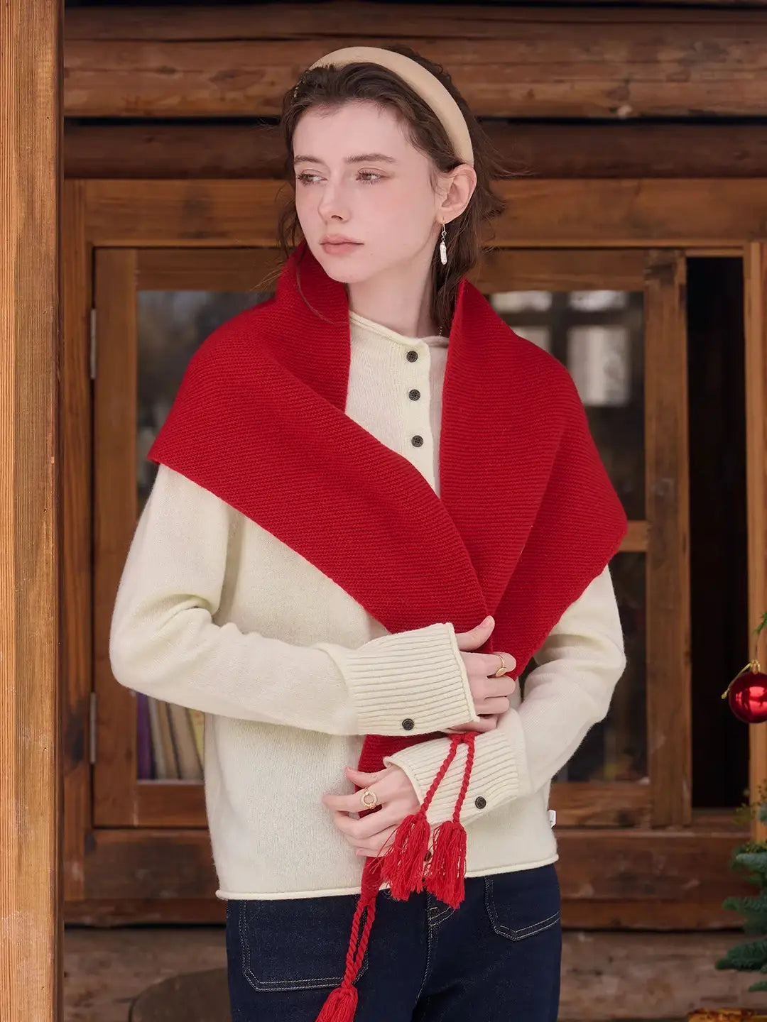 Skyla 100% Wool Scarf