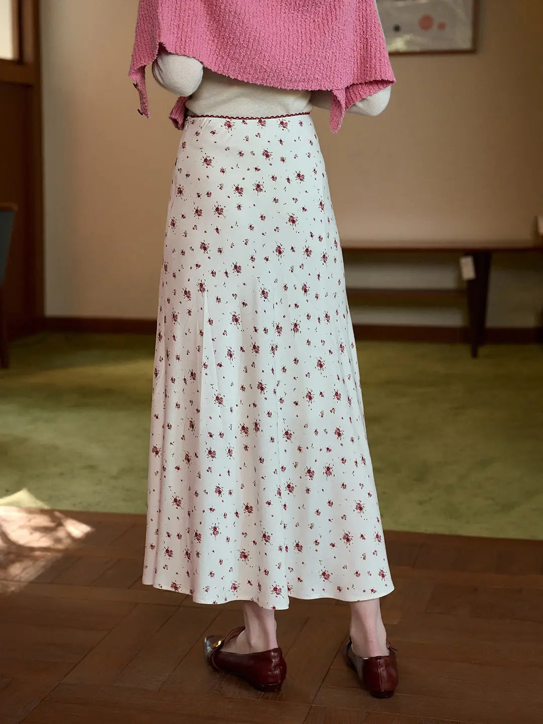 【Final Sale】Elia Rose Printing Skirt