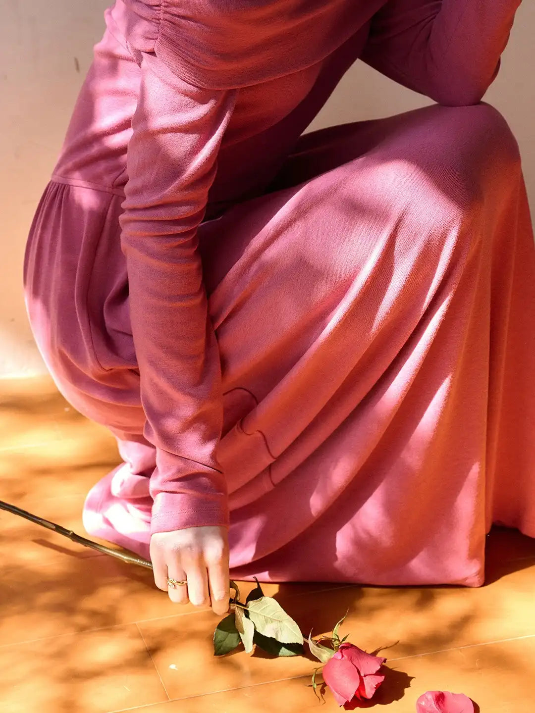 Judith Square Neck Cotton Dress