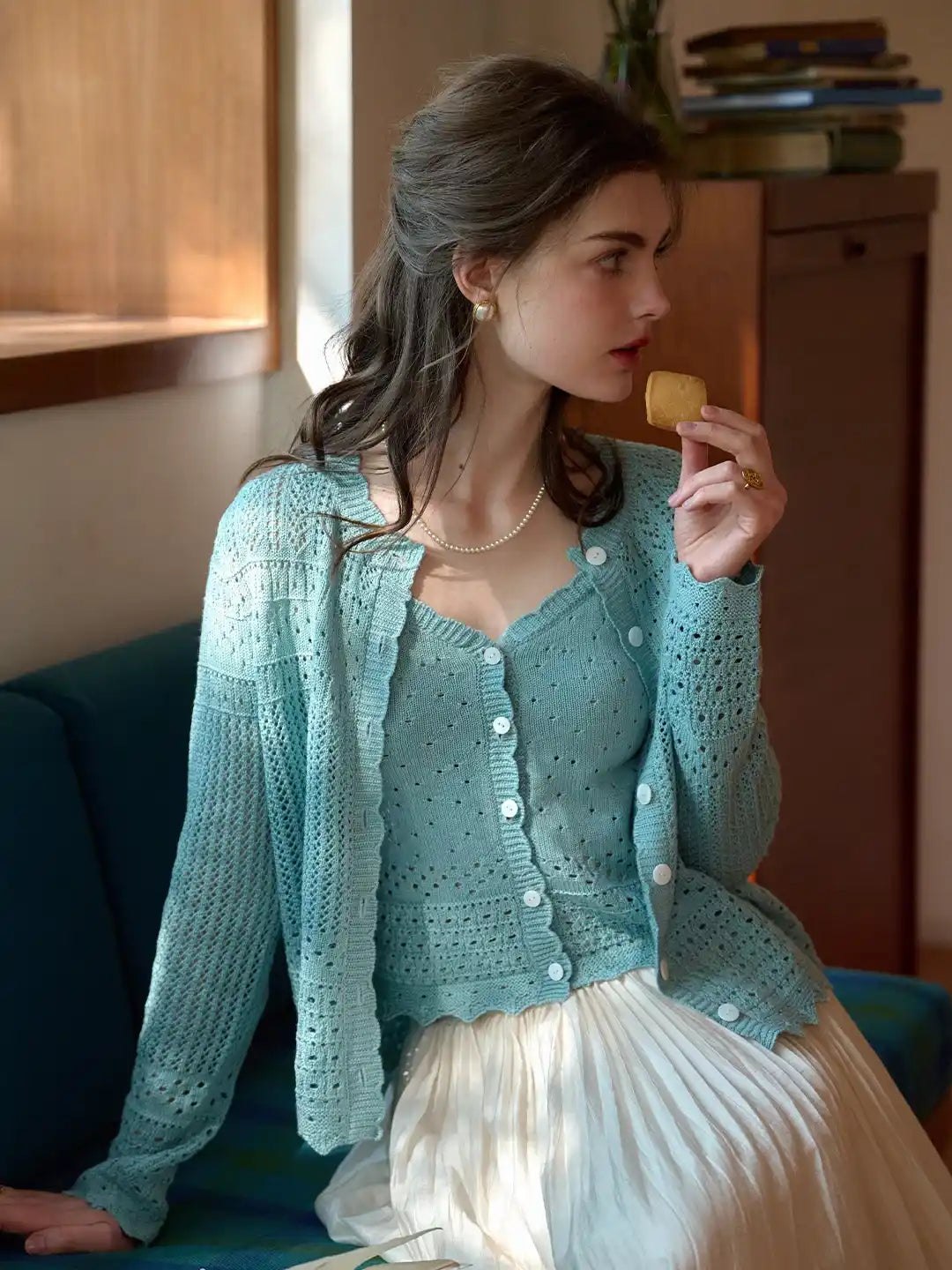 Ayleen Hollow Two-Piece Set