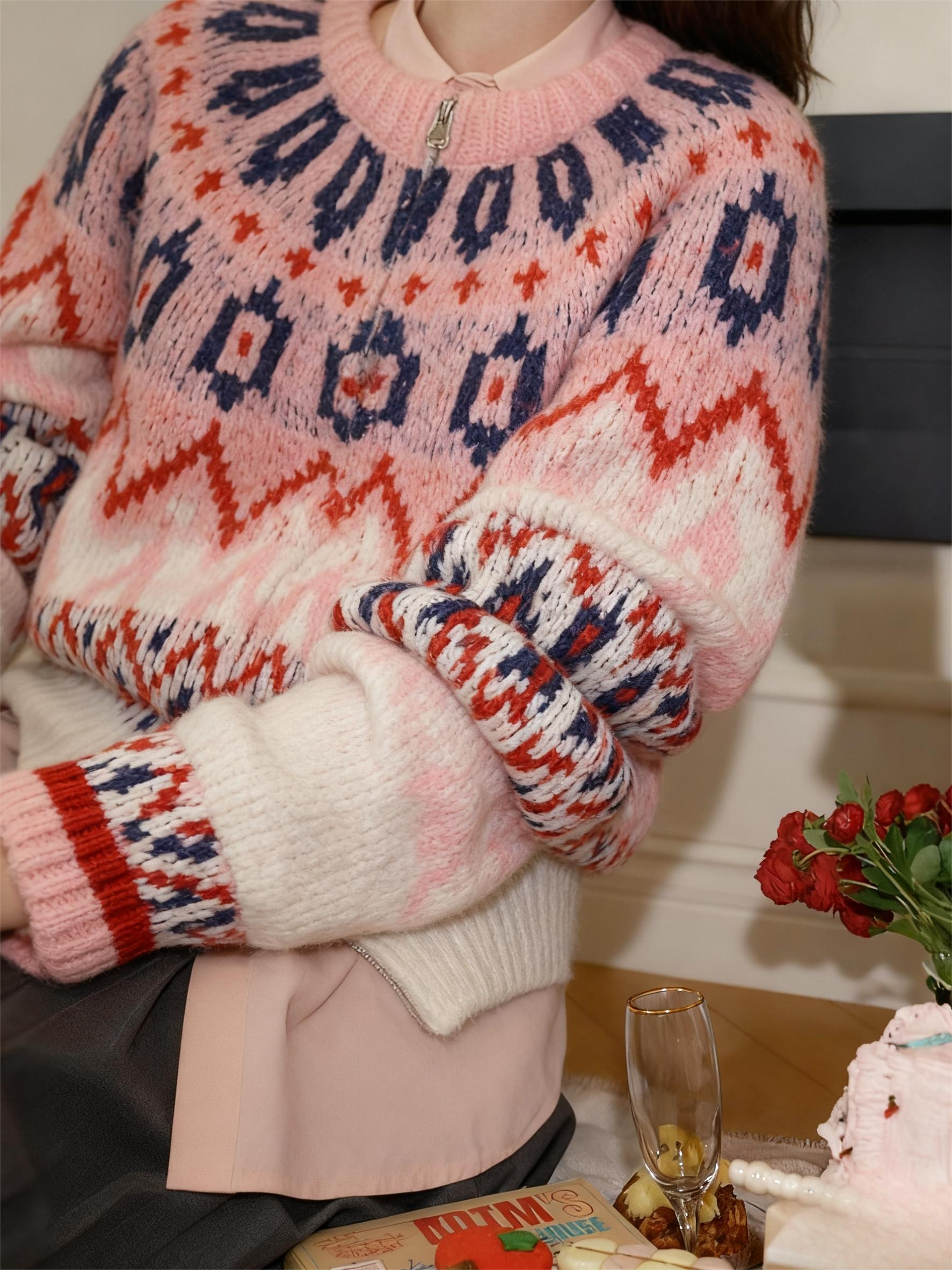 Chana Round Neck Cardigan