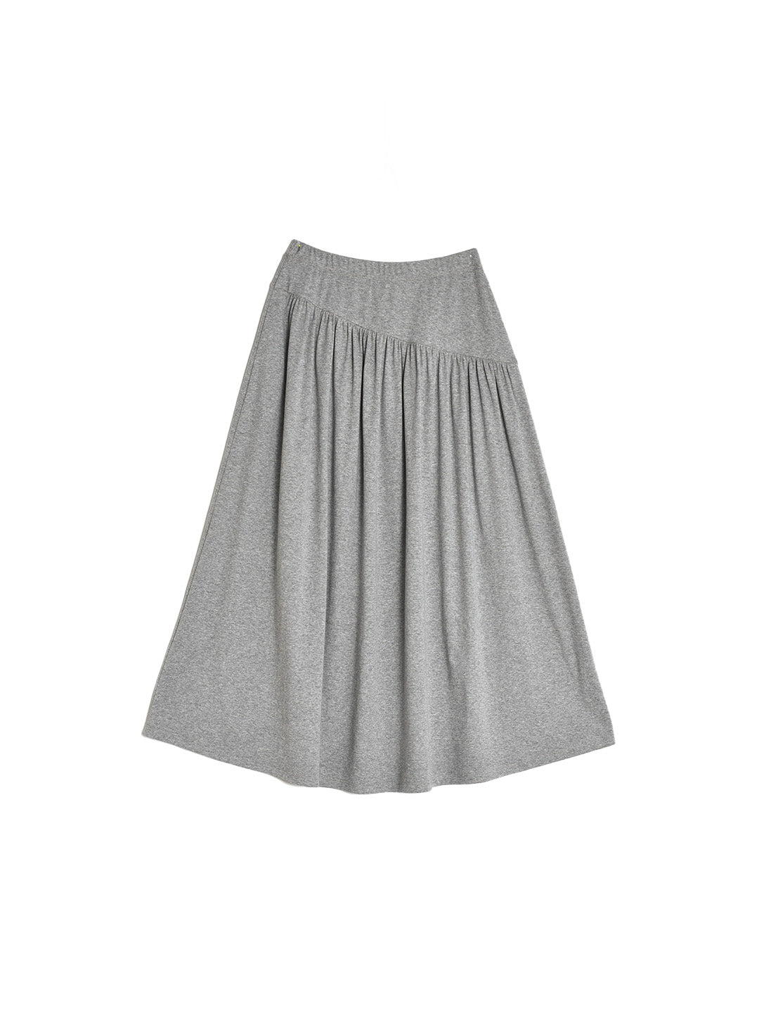 【Final Sale】Indigo A-Line Elastic Skirt
