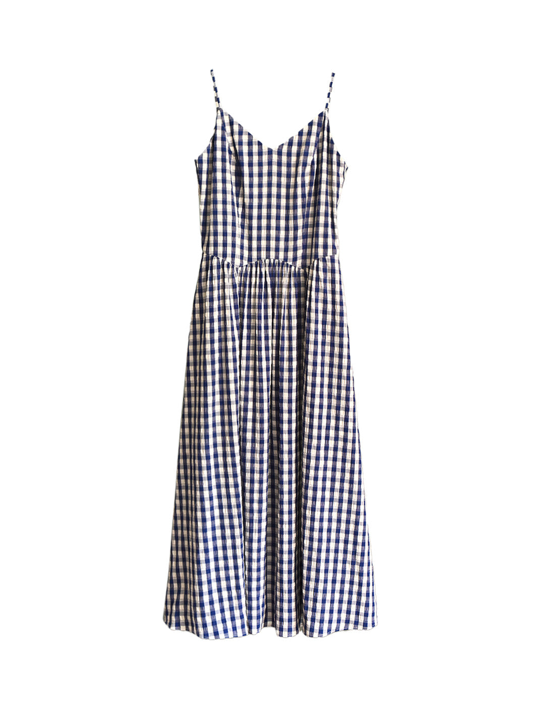 Tinsley Suspender Plaid Dress- Red